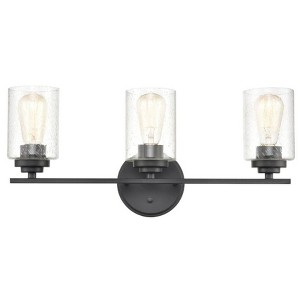 Millennium Lighting 3 - Light Vanity in  Matte Black - 1 of 2