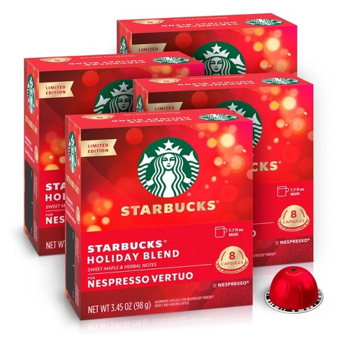 Starbucks By Nespresso Vertuo Line Holiday Blend Target