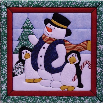 Quilt-Magic No Sew Wall Hanging Kit-Winter Fun