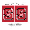 Evergreen North Carolina State University Garden Applique Flag- 12.5 x 18 Inches Outdoor Sports Decor for Homes and Gardens - 4 of 4