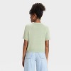 Women's Short Sleeve Cotton Cardigan - Universal Thread™ - 2 of 3