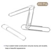 Unique Bargains Medium Size Metal Prevent Tearing Pages Office Paper Clip with Box - 3 of 4