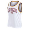 NCAA LSU Tigers Women's White Mesh Tank Top - 2 of 3