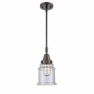 Canton - 1 Light Stem Hung Mini Pendant In Industrial Style-11.13 Inches Tall and 6.5 Inches Wide - 1 of 1