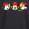 Women's - Disney - Mickey & Friends Lightweight French Terry Wide Neck Long Sleeve Shirt - 2 of 4