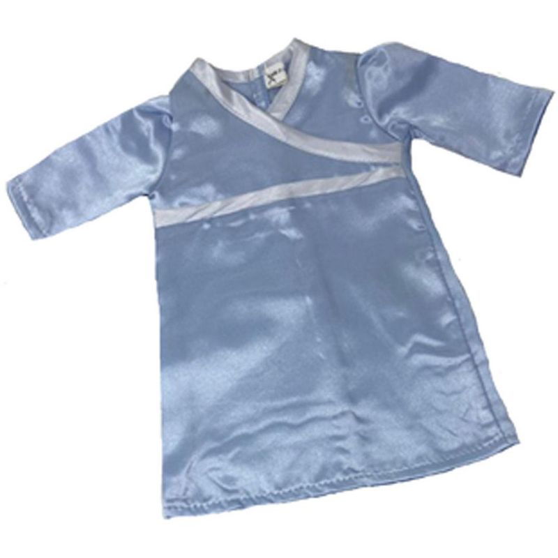 Doll Clothes Superstore Baby Blue Nightgown For 18 Inch Dolls, 1 of 5