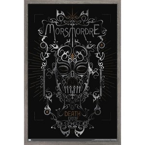 Trends International The Wizarding World: Harry Potter - Death Eater Morsmordre Framed Wall Poster Prints - 1 of 4