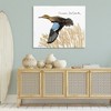 Stupell Industries Cinnamon Teal Duck Flying Canvas Wall Art - 2 of 4