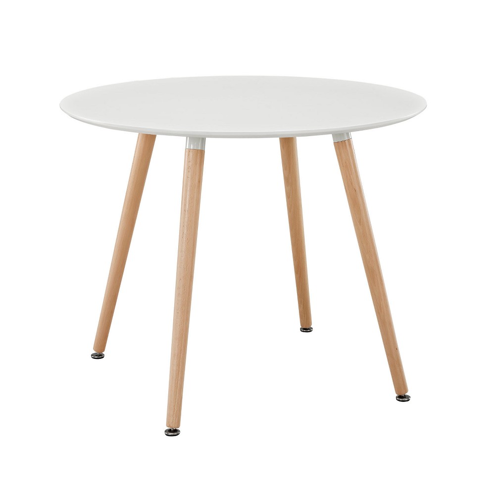 Photos - Dining Table Modway Track Round  White  