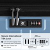 Karl Home Luggage 24  inch Suitcase PC ABS with TSA Lock Expandable Spinner Carry on Hardshell Lightweight Blue - 3 of 4