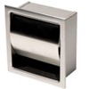 ALFI ABTP77-BSS Brushed Stainless Steel Recessed Toilet Paper Holder with Cover - 3 of 4