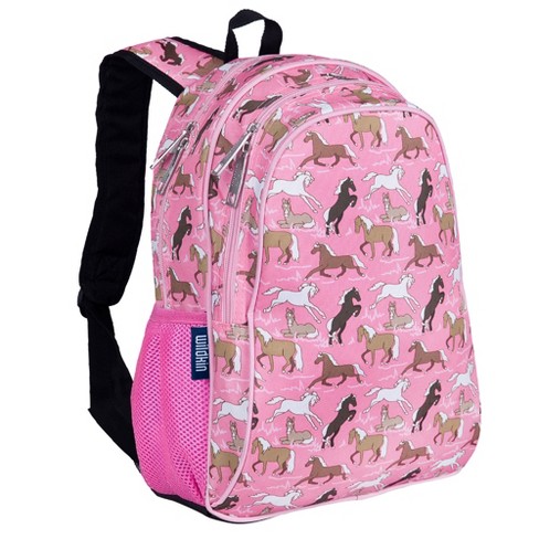 Wildkin 15-inch Kids Backpack Elementary School Travel (horses In Pink ...