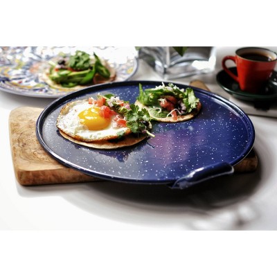 IMUSA 11" Enamel on Steel Comal with Side Handle