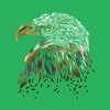 Women's Design By Humans WILD EAGLE By Dandingeroz Racerback Tank Top - 2 of 3