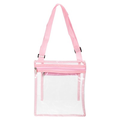 Unique Bargains Waterproof Adjustable Strap Crossbody Bag with Extra Inside Pockets