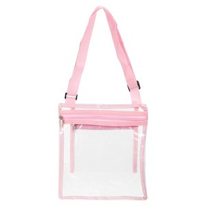 Unique Bargains Waterproof Adjustable Strap Crossbody Bag with Extra Inside Pockets - 1 of 4