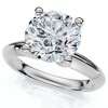 Pompeii3 Certified 2.60Ct Solitaire Diamond Engagement Ring Gold or Platinum Lab Created - 2 of 4