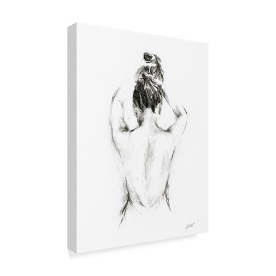 Trademark Fine Art - Ethan Harper 'Back Study I' Canvas Art