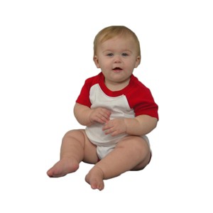 MONAG Infant Short Sleeve Raglan Bodysuit - 1 of 4