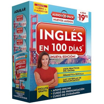 Inglés En 100 Días - Curso de Inglés - Audio Pack (Libro + 3 CD's Audio) / English in 100 Days Audio Pack - (Mixed Media Product)