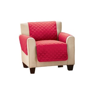 Collections Etc Reversible Quilted Furniture Protector Cover - 1 of 4