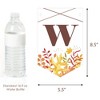 Big Dot of Happiness Fall Foliage Baby - Autumn Leaves Baby Shower Bunting Banner - Party Decorations - Welcome Baby - 3 of 4