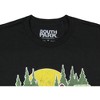 South Park Characters Mens T-Shirt Camping Trees And Moon Background Adult - 3 of 3