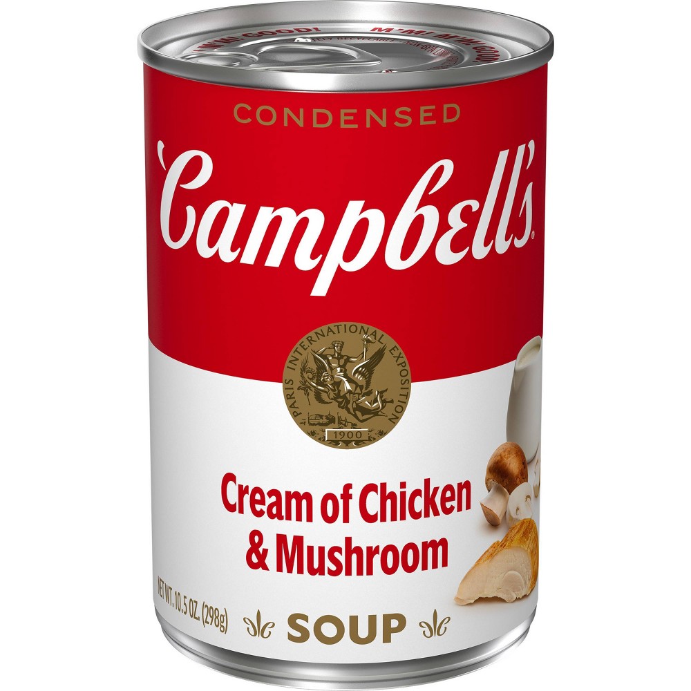 UPC 051000015273 product image for Campbell's Condensed Cream of Chicken & Mushroom Soup - 10.5oz | upcitemdb.com