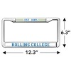 Rollins College Full Size Standard License Plate Metal Frame - 4 of 4