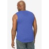 KingSize Men's Big & Tall Silver Cooling Muscle Tank - 3 of 4