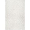 Nuloom Elsie Contemporary Shag Area Rug, 5' x 8', White - 2 of 4