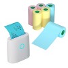 JADENS 2-Inch Continuous Thermal Paper – Multicolor Set, Quick-Dry, Ink-Free, Archival-Grade Paper (6 Rolls) - 2 of 3