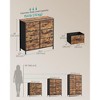6-Drawer Dresser - Steel Frame Storage Organizer with Non-Woven Fabric Drawers, Multi-Use TV Stand, Easy Assembly - 4 of 4