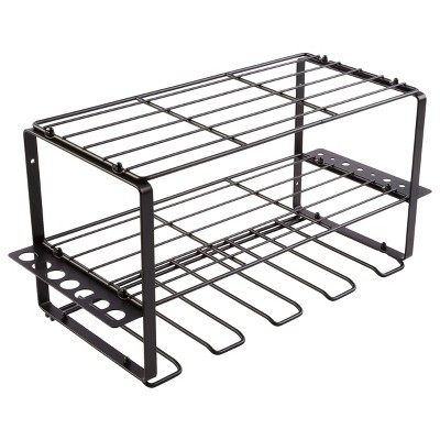 Stalwart Black Steel 3-Tier Power Tool Organizer Shelving