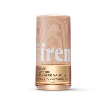 Being Frenshe Glow On Roll-On Fragrance with Essential Oils - Cashmere Vanilla - 0.84 fl oz