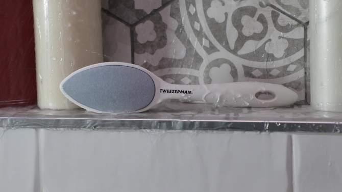 Tweezerman Sole Smoother Anti-Bacterial Callus Stone, 2 of 8, play video