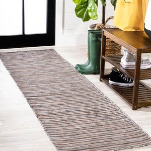 Finn Modern Farmhouse Pinstripe  Area Rug  - JONATHAN Y - 1 of 4