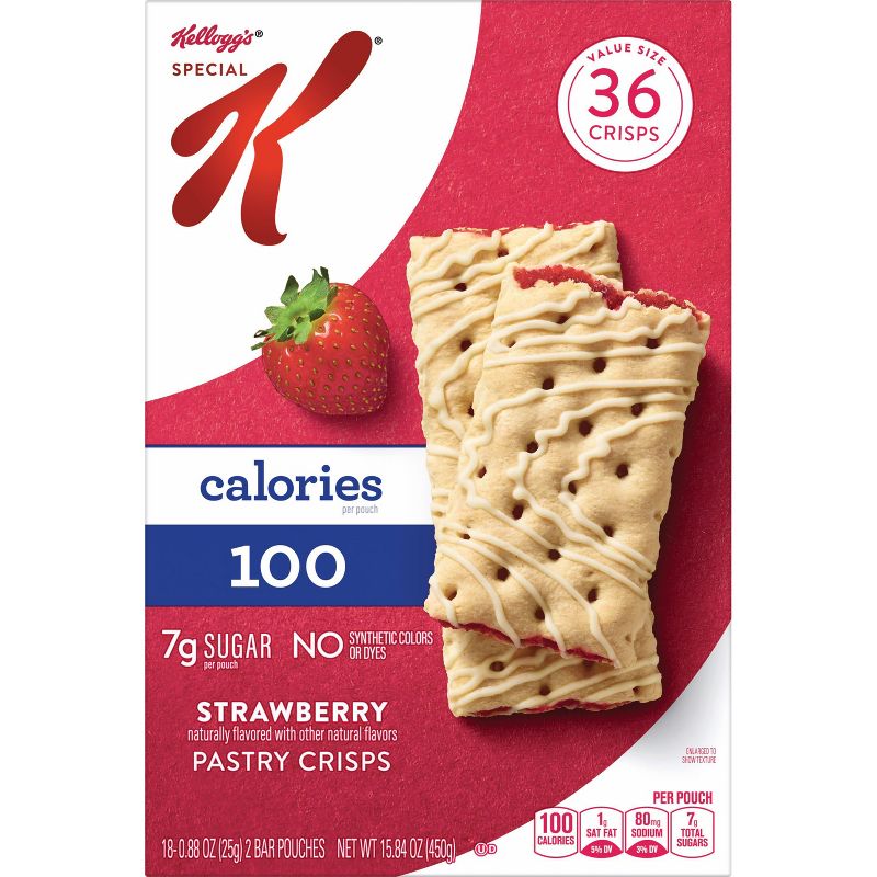 Kellogg&#39;s Special K Pastry Crisps Strawberry - 15.84oz/36ct, 6 of 10