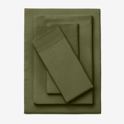 BrylaneHome BH Studio Solid Microfiber Sheet Set