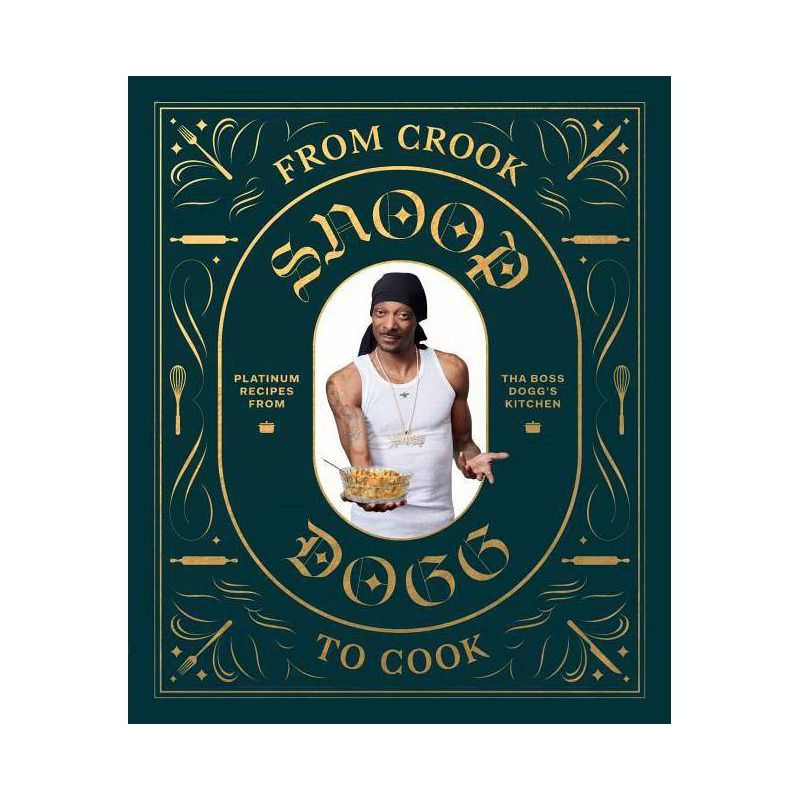 From Crook to Cook: Platinum Recipes from Tha Boss Dogg&#39;s Kitchen (Snoop Dogg Cookbook, Celebrity Cookbook with Soul Food Recipes) - (Hardcover), 1 of 2