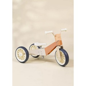 Coco Village - Wooden Balance Bike 3-in-1 - Grapefruit - 1 of 4