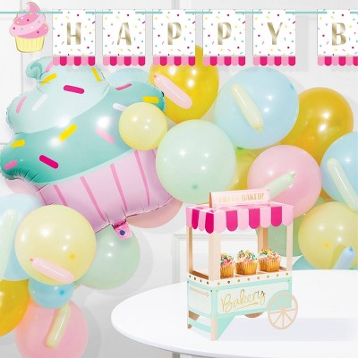 Creative Converting Bakery Sweets Baking Party Decorations Kit 47ct