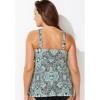 Swimsuits for All Women's V-Neck Flowy Tankini Top (Plus Sizes Available) - 3 of 4