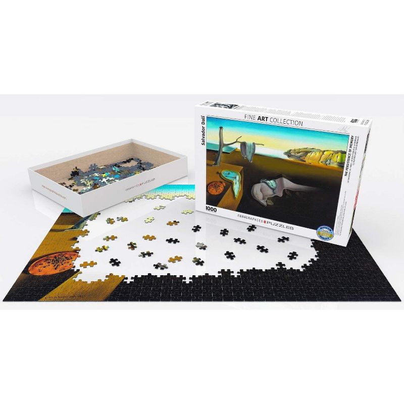 Eurographics Inc. The Persistence of Memory by Salvador Dali 1000 Piece Jigsaw Puzzle, 2 of 7