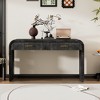 Whisen Retro Style Sideboard with Gold Handles and Adjustable Shelves - 3 of 4