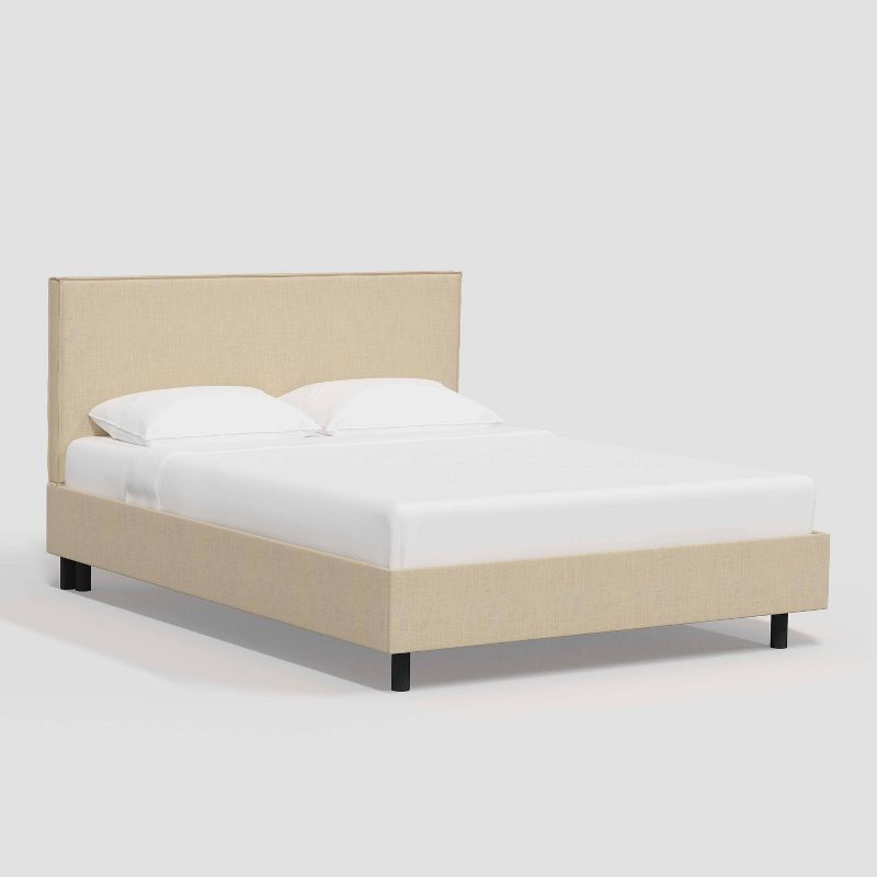 Fanie Slipcover Platform Bed in Linen - Threshold™, 1 of 6
