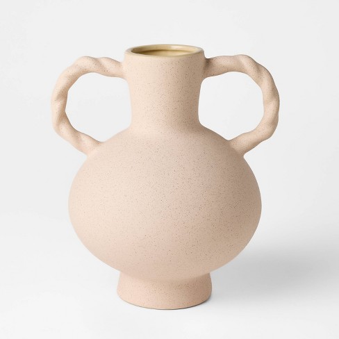 Twisted Handle Ceramic Vase - Threshold™ designed with Studio McGee - image 1 of 3