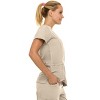 Medichic Women's Medical Scrubs Set- V-Neck with Flare Pant - 4 of 4