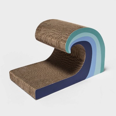 Wavy hotsell cat scratcher