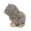 Roman 7.75 In Rainy Day Pudgy Cat Kitten Boots Daisy Garden Statues - 2 of 2